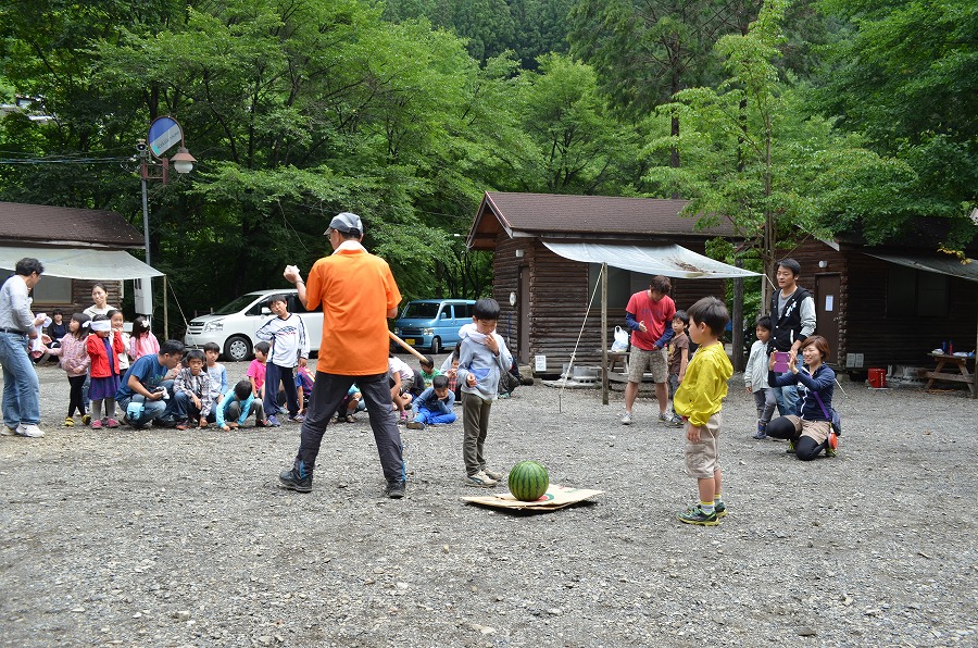 スイカ割り大会