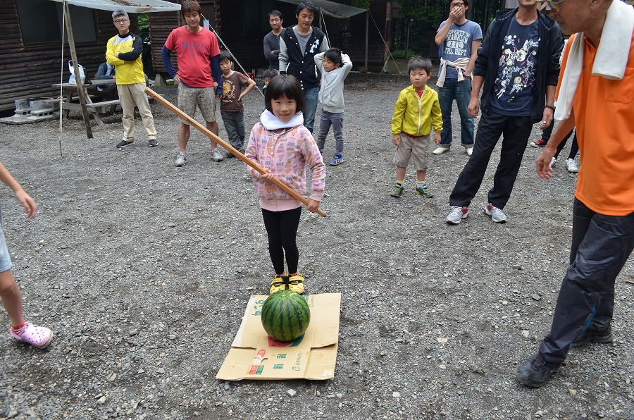 スイカ割り大会