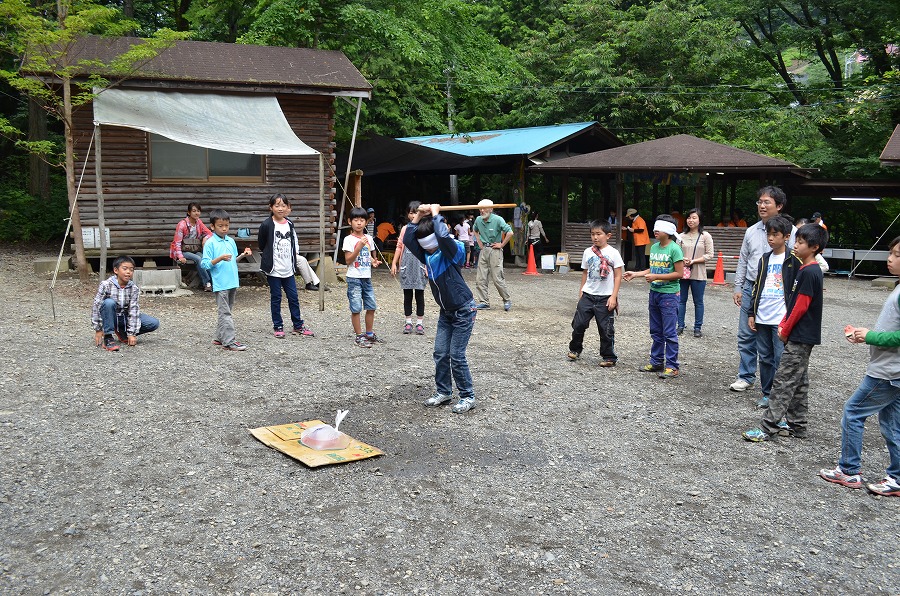 スイカ割り大会