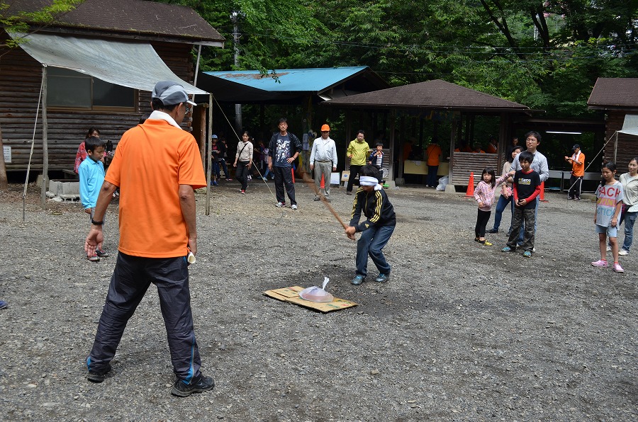 スイカ割り大会