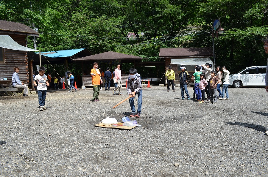 スイカ割り大会