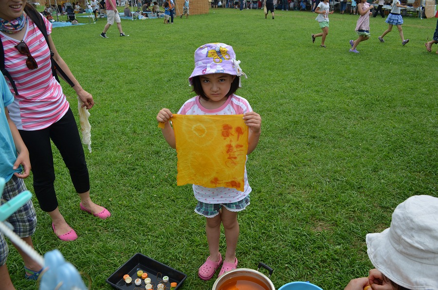 多摩川教室 草木染