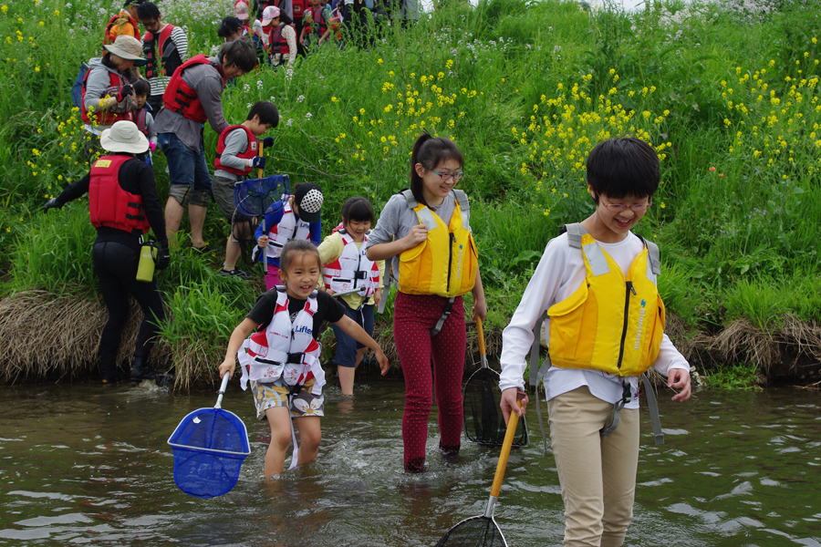 とどろき水辺の楽校　開校式