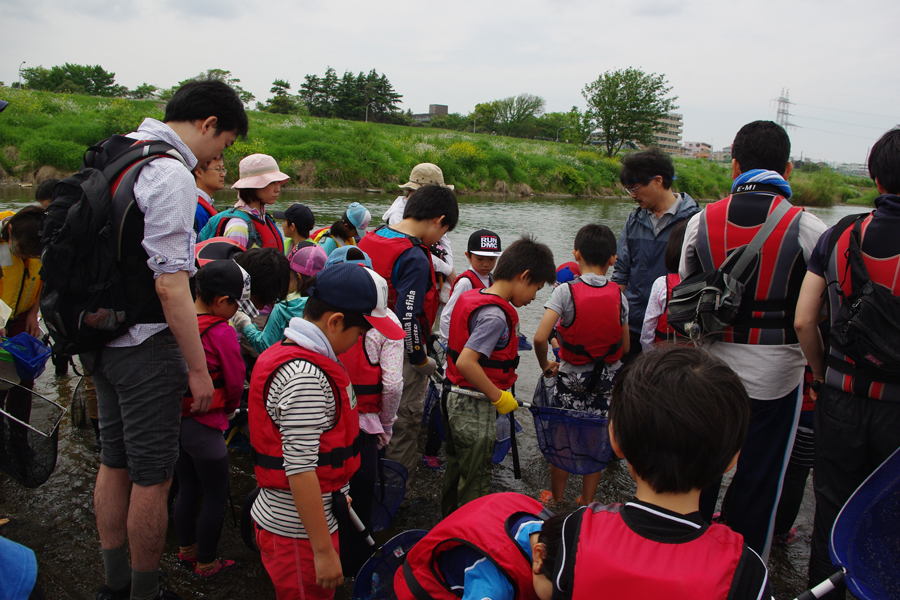 とどろき水辺の楽校　開校式