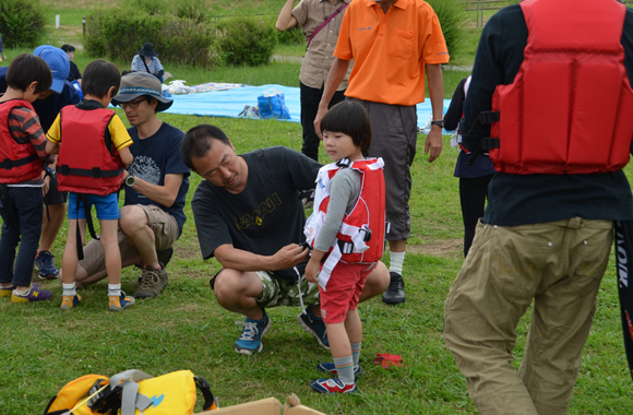 川の安全教室　～かっぱの川流れ～