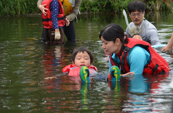 川の安全教室　～かっぱの川流れ～