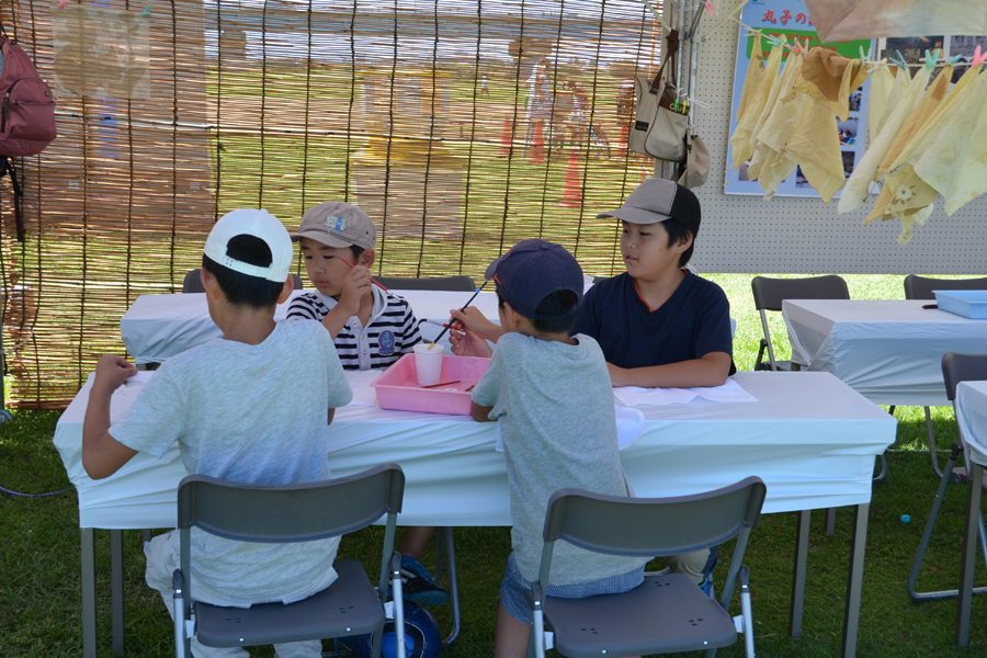 夏休み 多摩川教室