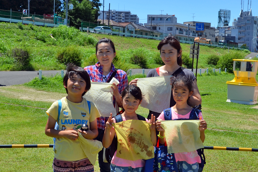 夏休み 多摩川教室