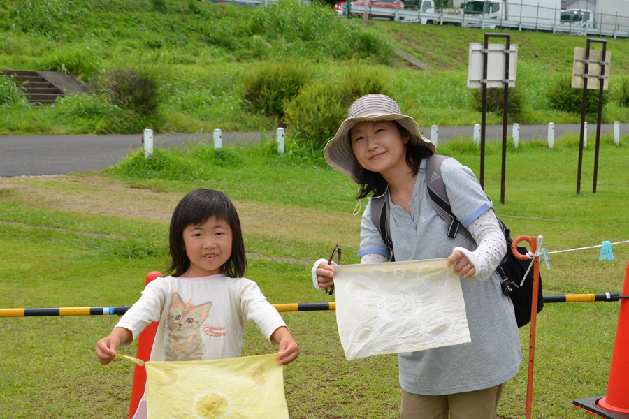 夏休み 多摩川教室