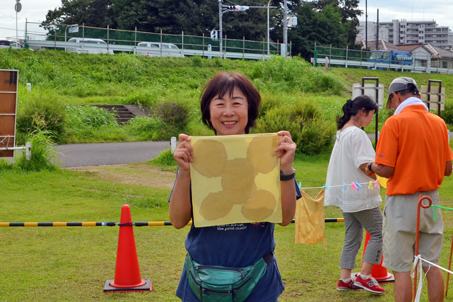 夏休み 多摩川教室