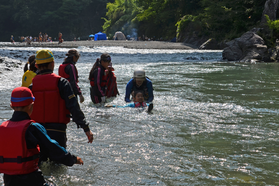 奥多摩安全教室キャンプ