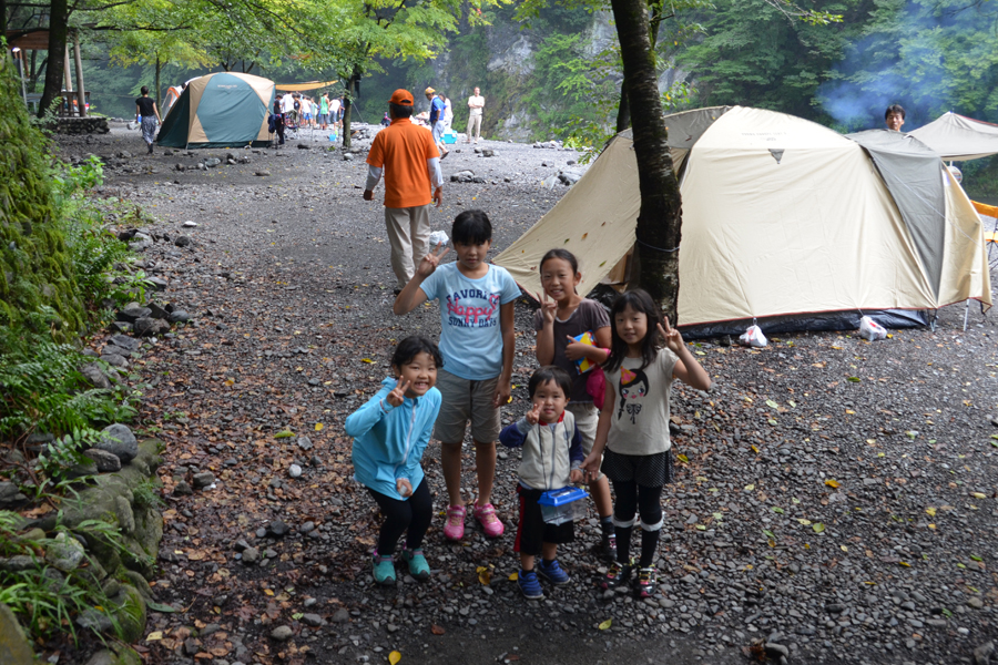 奥多摩安全教室キャンプ