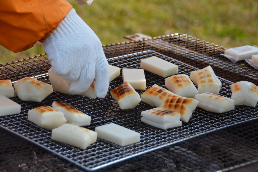 凧揚げ 雑煮 清掃活動