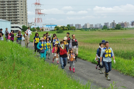 河口干潟観察会