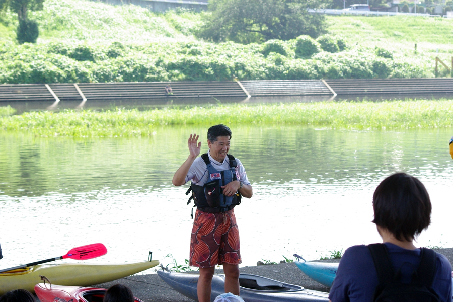 多摩川カヌー教室