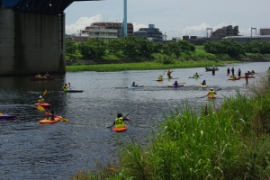 多摩川カヌー教室