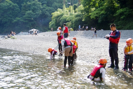 奥多摩安全教室キャンプ