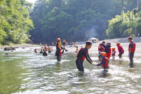 奥多摩安全教室キャンプ