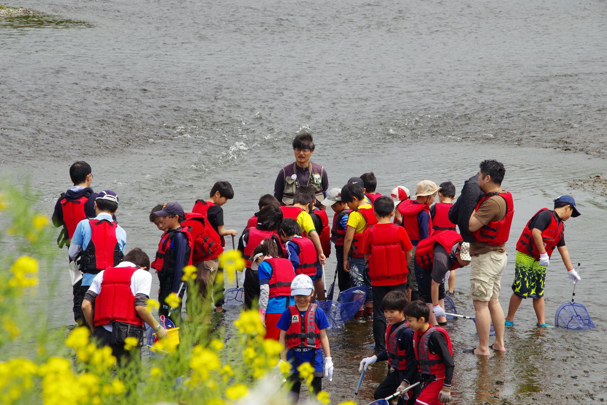 とどろき水辺の楽校開校式