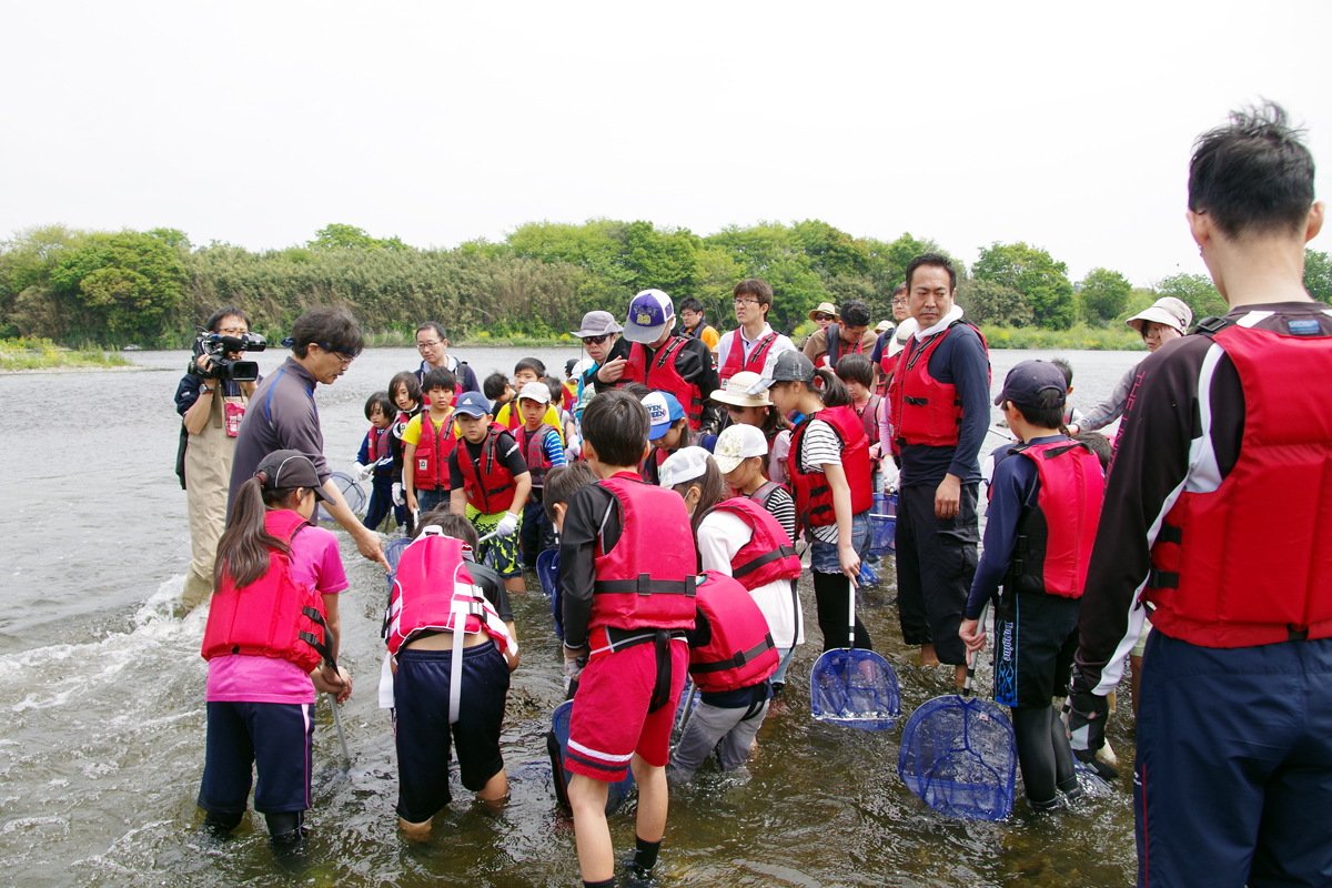 とどろき水辺の楽校開校式