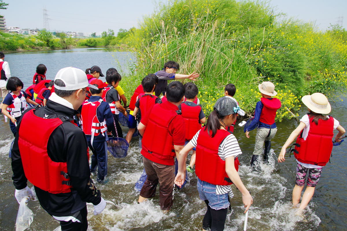 とどろき水辺の楽校開校式