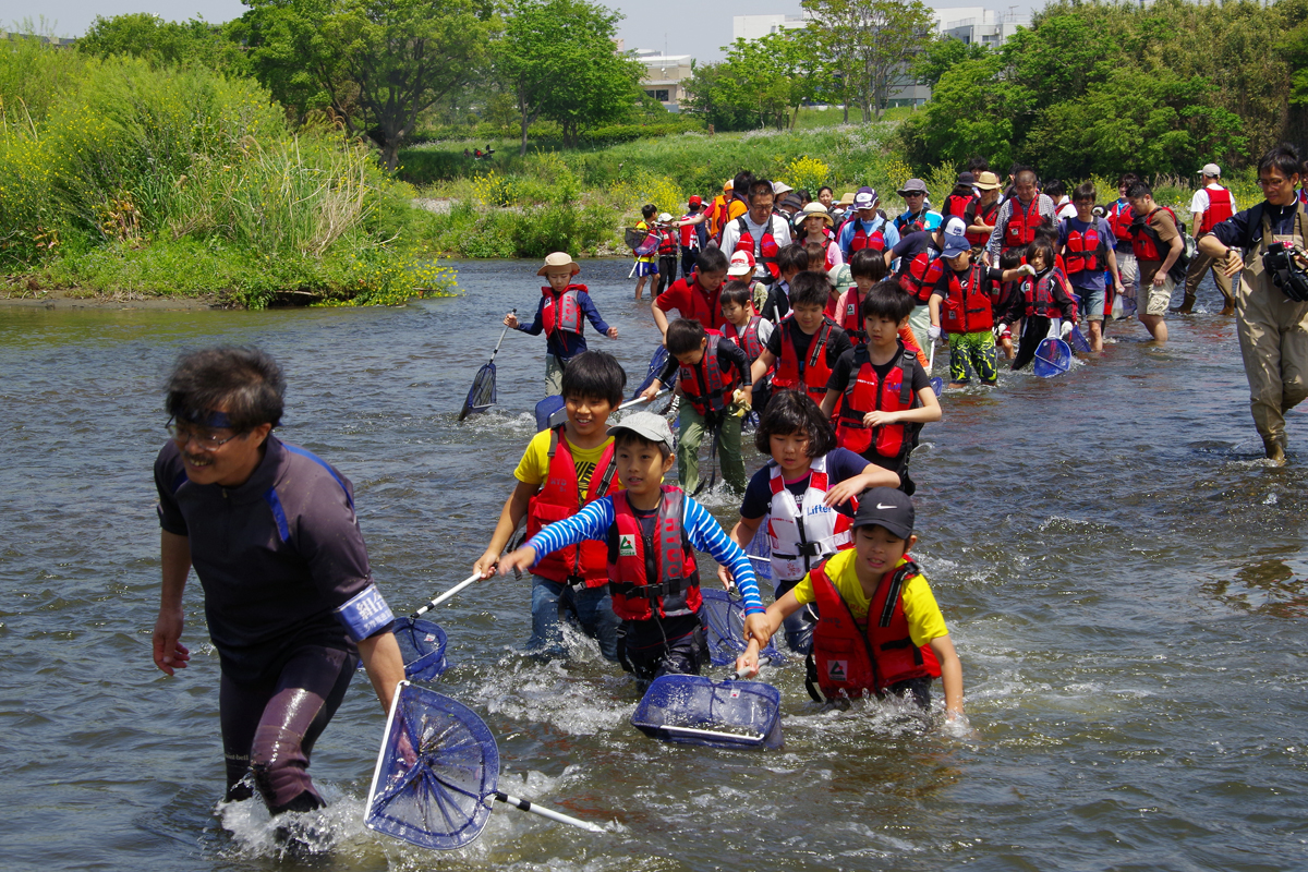 とどろき水辺の楽校開校式