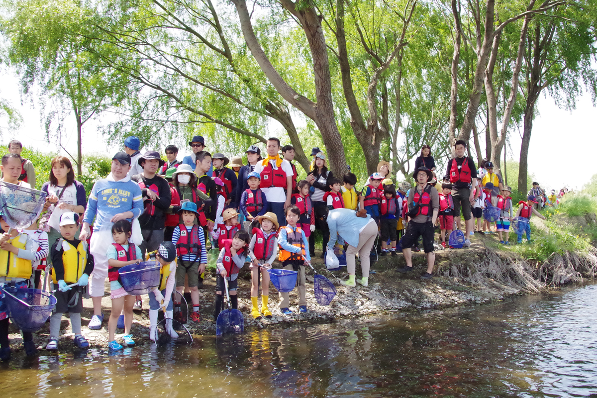 とどろき水辺の楽校開校式