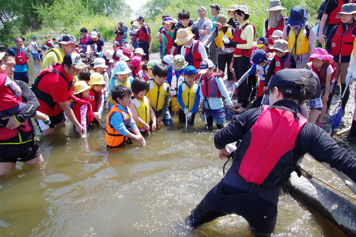 とどろき水辺の楽校開校式