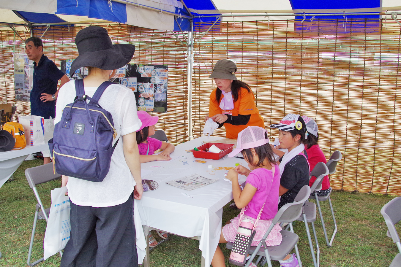 夏休み多摩川教室 草木染