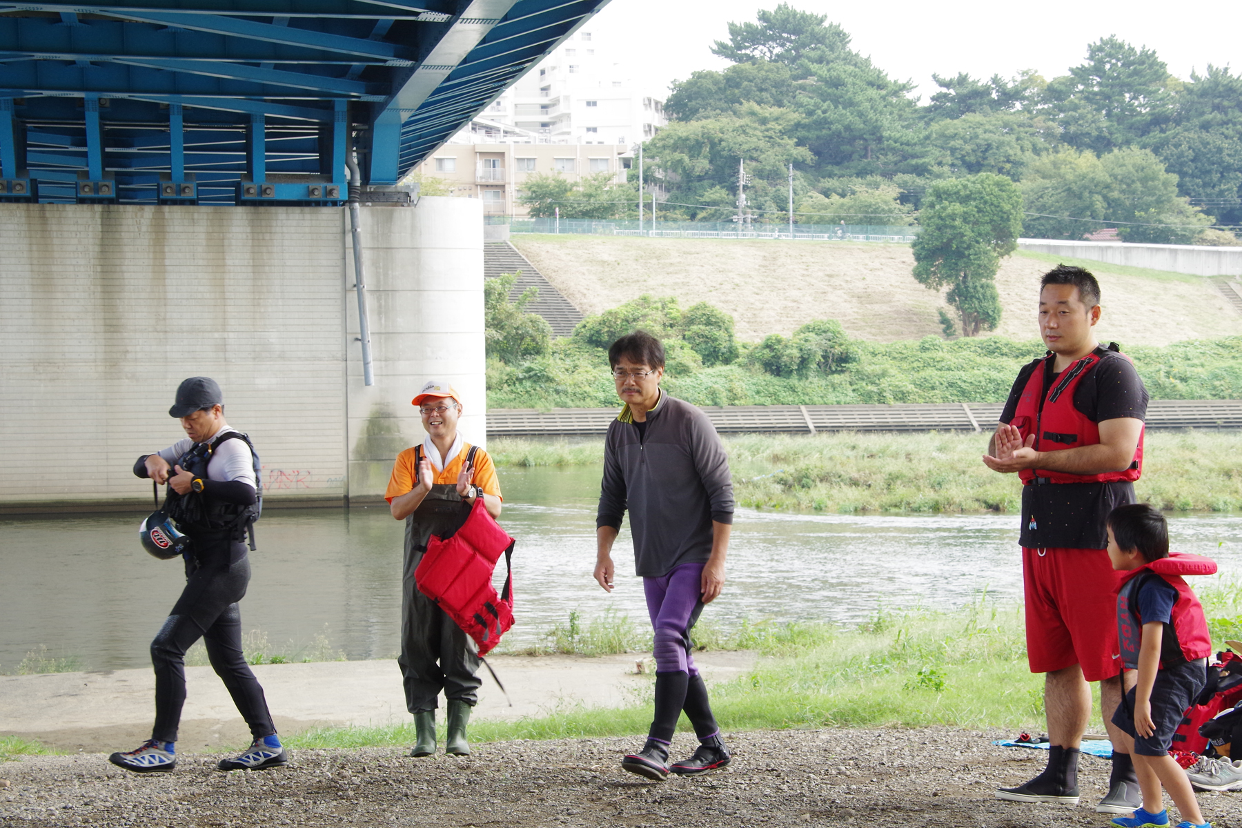 川の安全教室