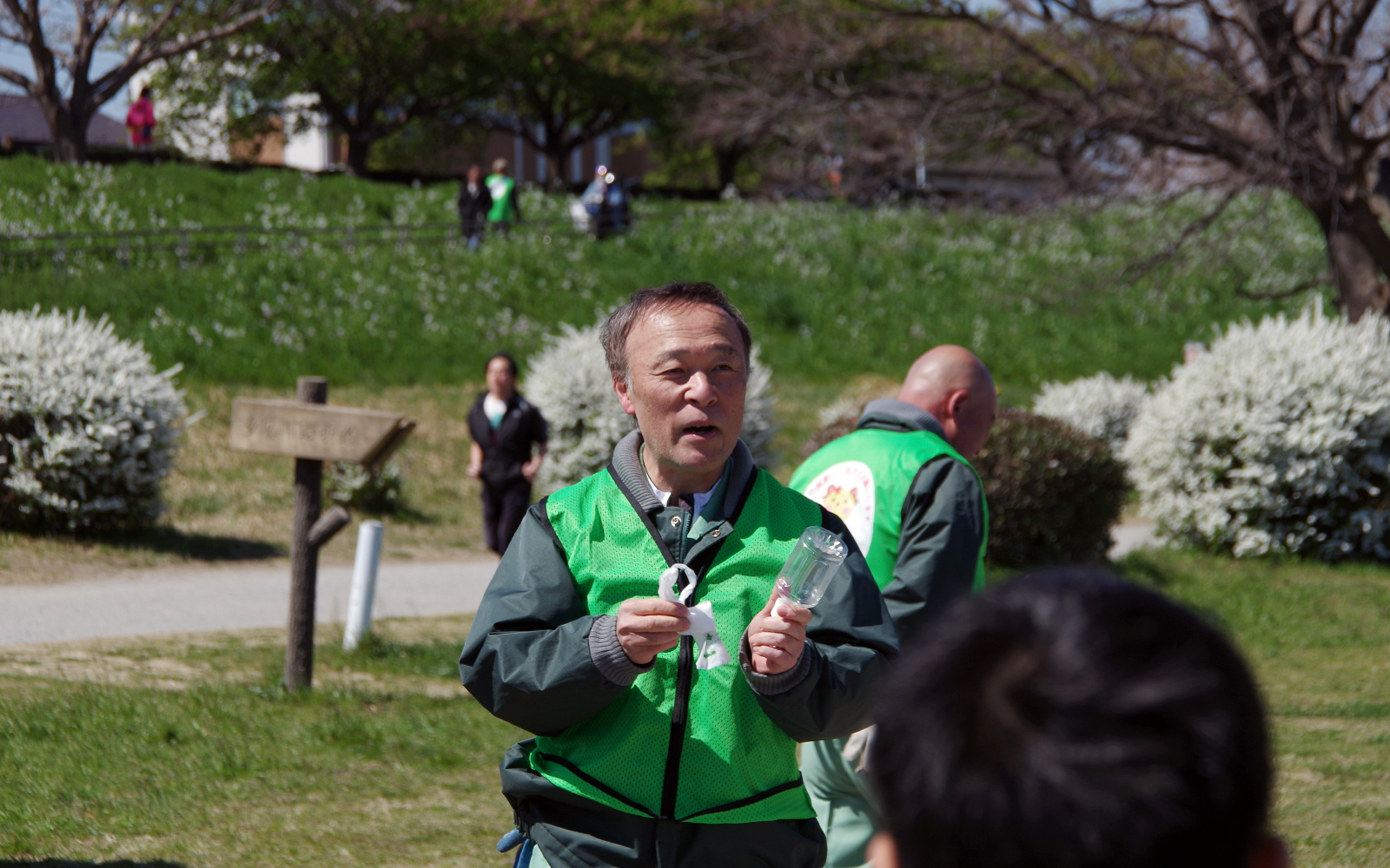 多摩川クリーンアップ・焼き芋大会