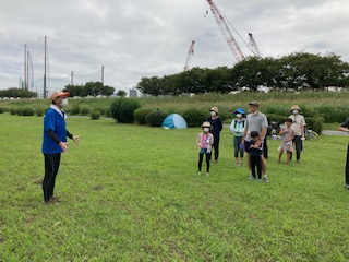 川の生き物観察会（ガサガサ）