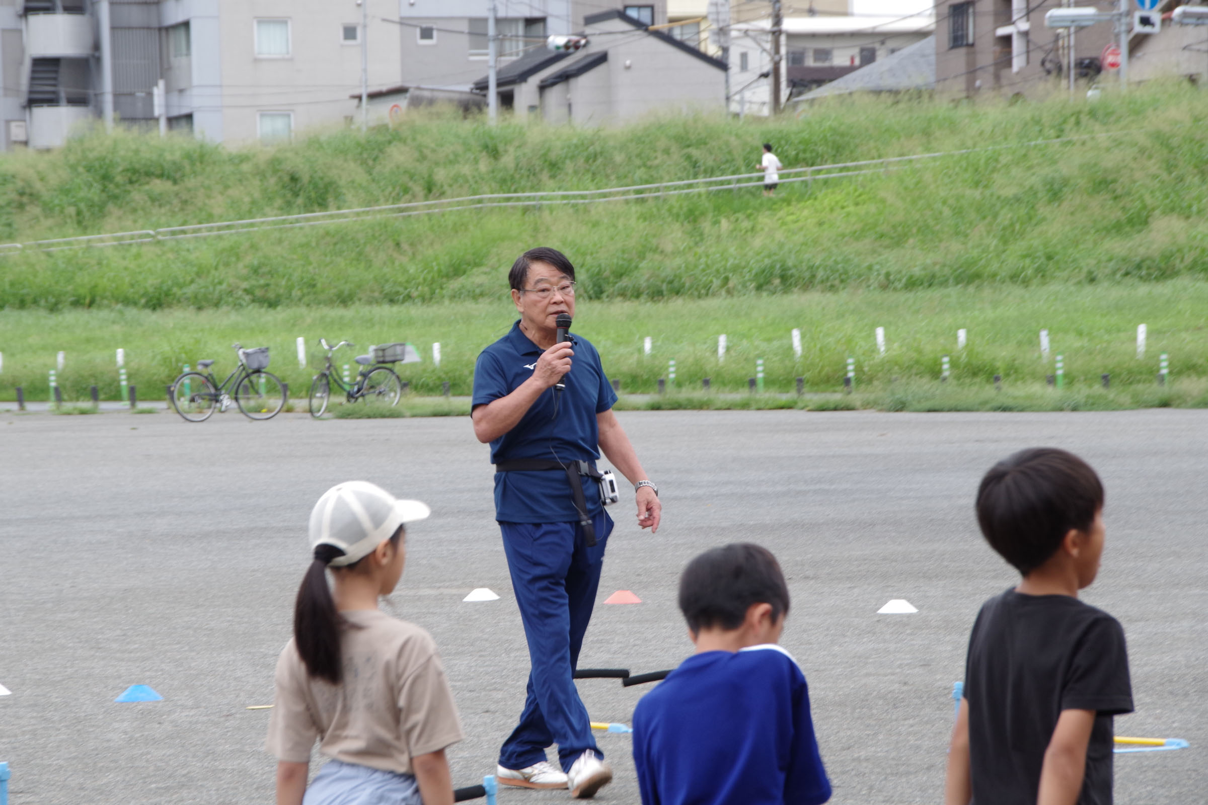 丸子の渡し祭り・多摩川で和むe体験