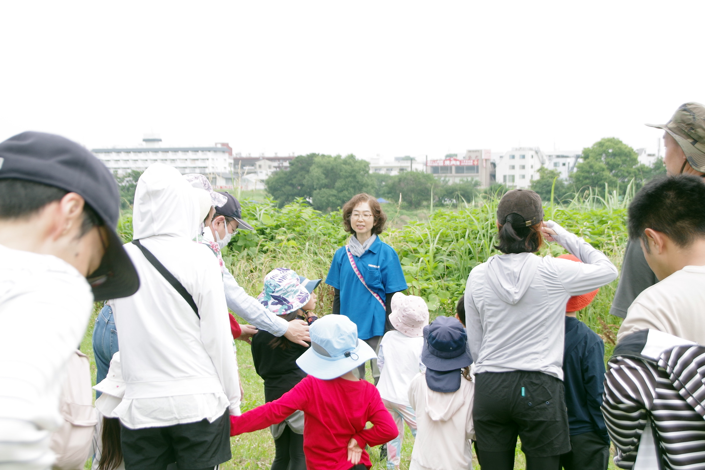 『川の生きもの観察会（ガサガサ）』