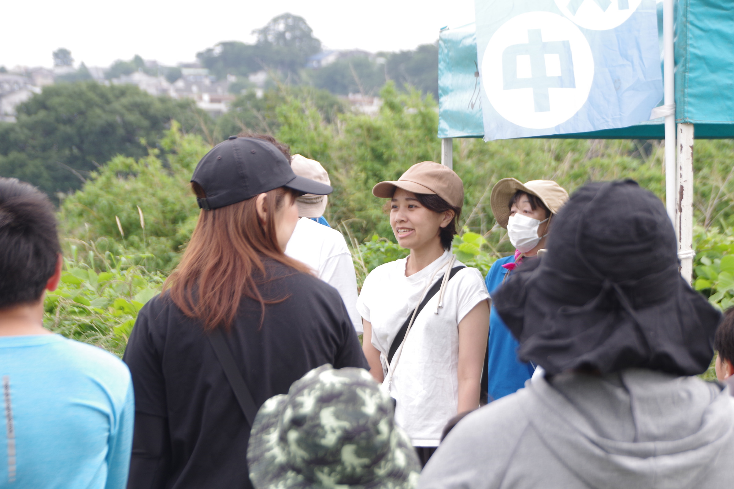 『川の生きもの観察会（ガサガサ）』