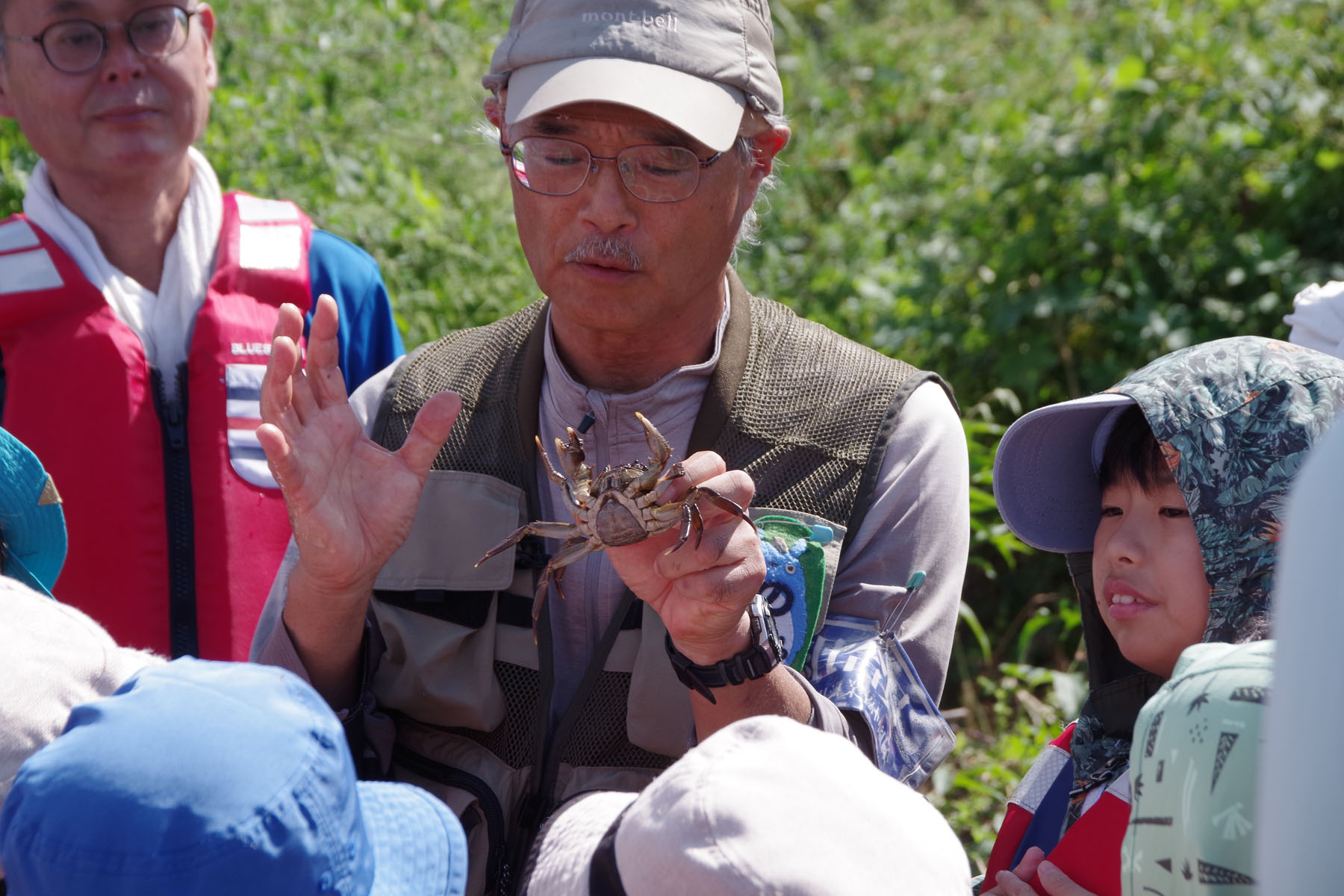 『川の生きもの観察会（ガサガサ）』