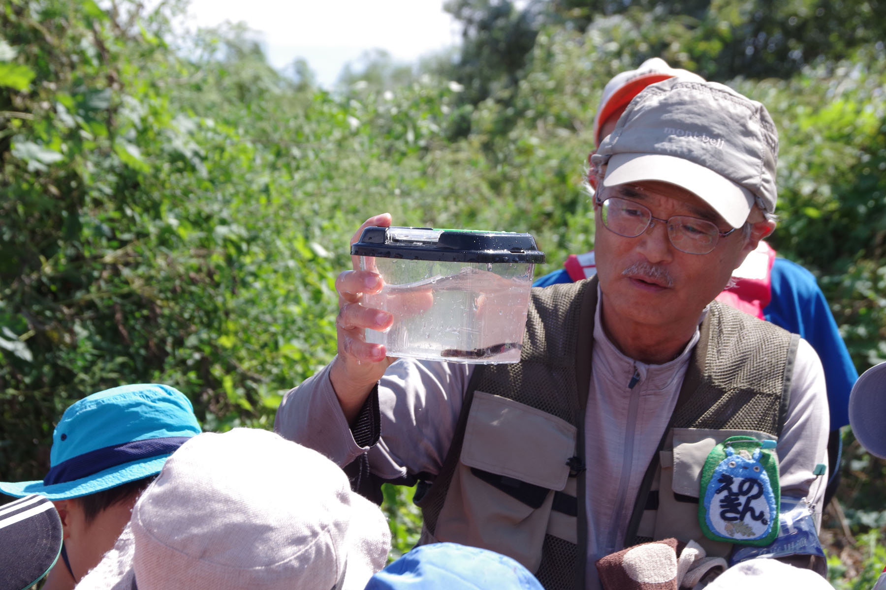 『川の生きもの観察会（ガサガサ）』