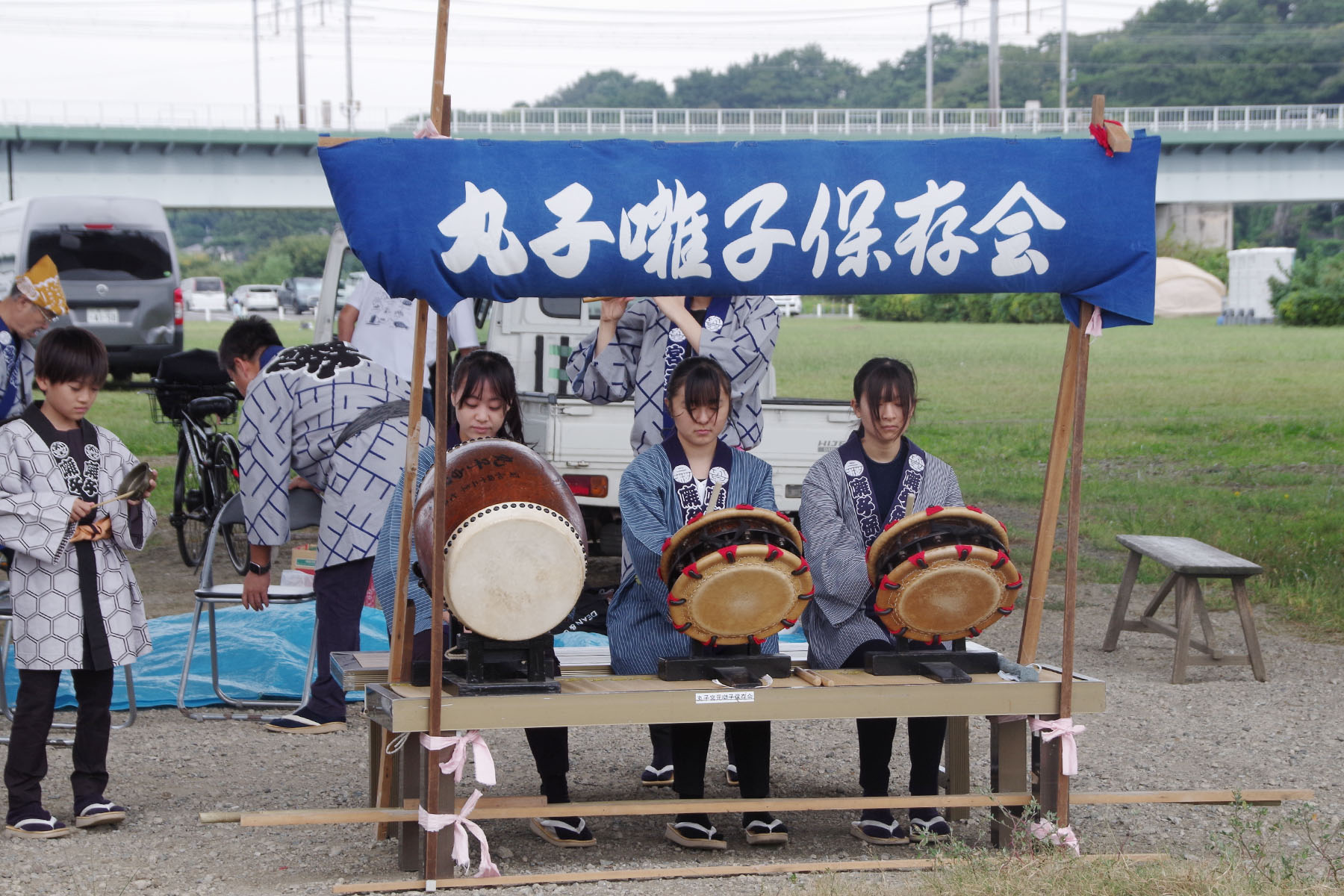 『丸子の渡しまつり』『多摩川で和むe（イー）体験』