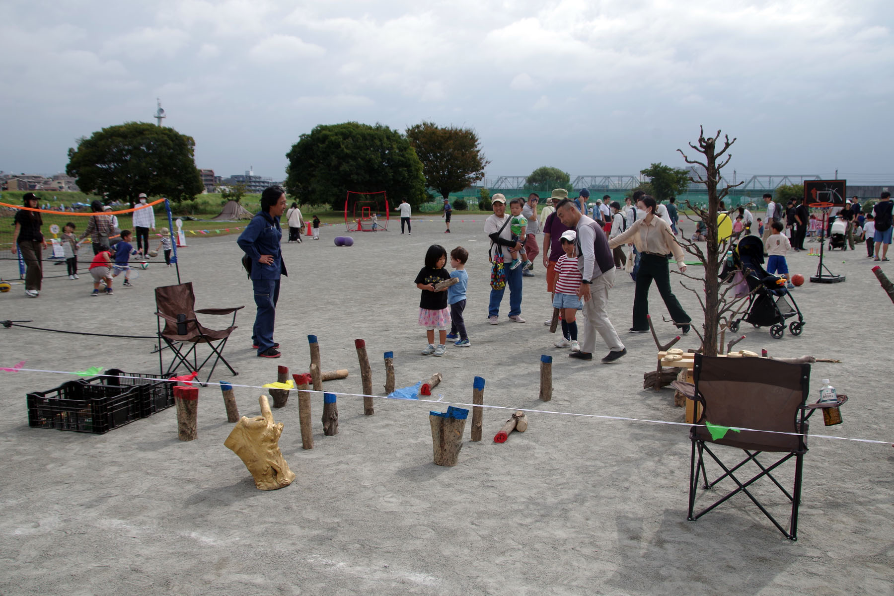 『丸子の渡しまつり』『多摩川で和むe（イー）体験』