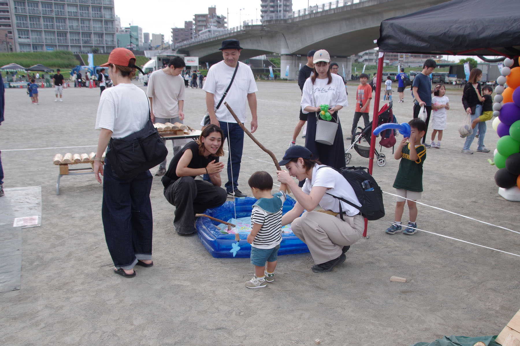 『丸子の渡しまつり』『多摩川で和むe（イー）体験』