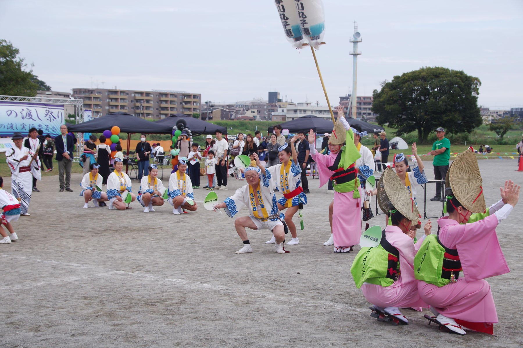 『丸子の渡しまつり』『多摩川で和むe（イー）体験』