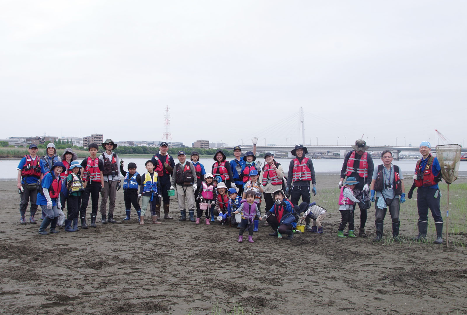 干潟観察会 class=