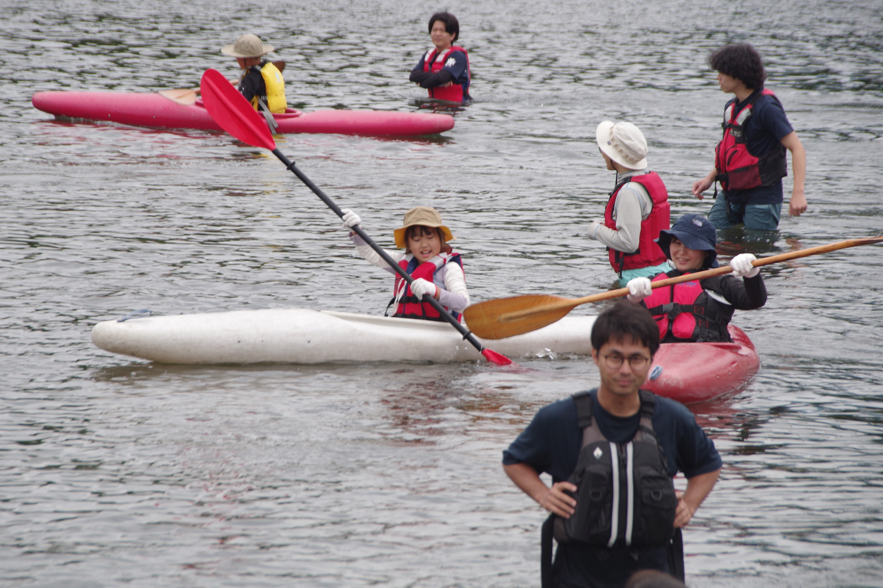 川の安全教室＆カヌー体験