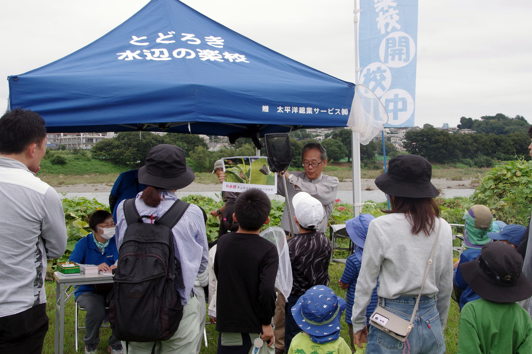 『昆虫観察会』
