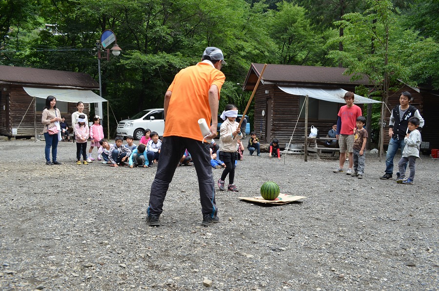 スイカ割り大会