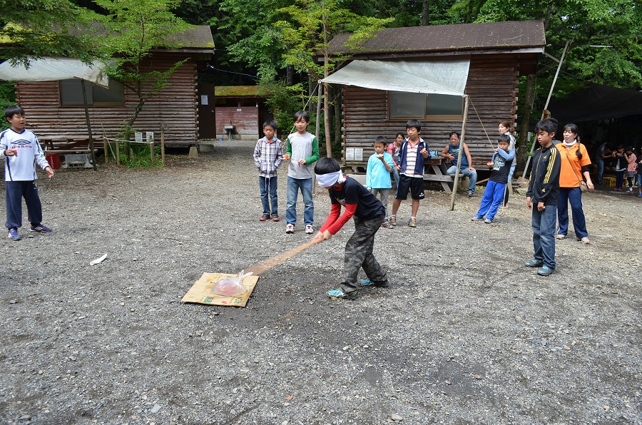 スイカ割り大会