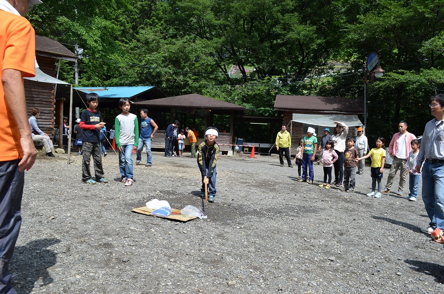 スイカ割り大会