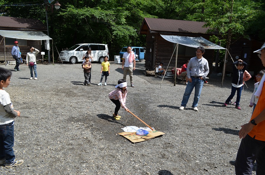 スイカ割り大会