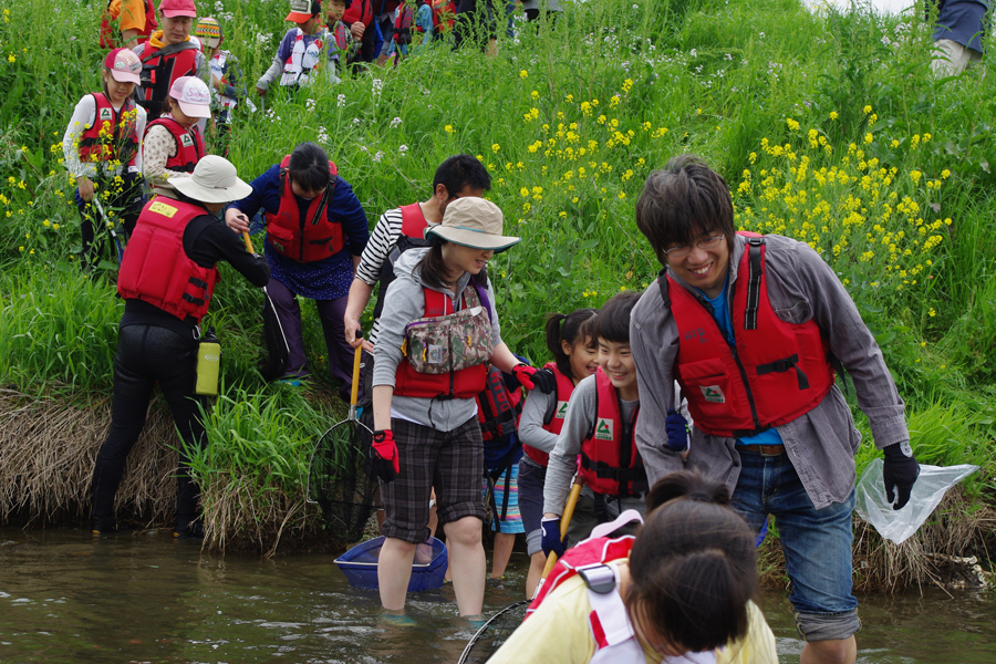 とどろき水辺の楽校　開校式