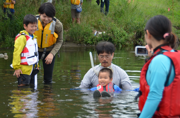 川の安全教室　～かっぱの川流れ～